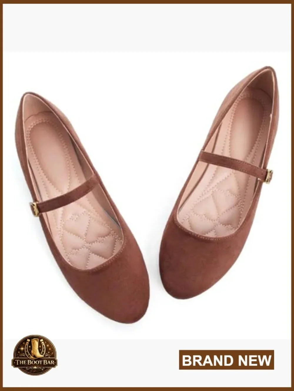 Women's Leather Mary Jane Flats Square Toe Retro Dress Shoes Adjustable Strap